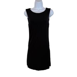 Vintage Y2K Juicy Couture Sleeveless Little Black Mini Dress Womens XS